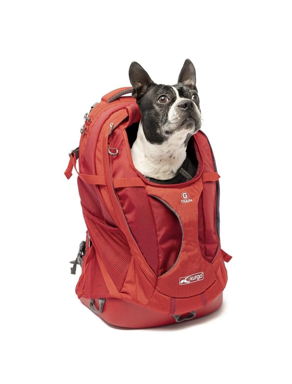 Kurgo Small G-Train Backpack Dog and Cat Carrier - Red